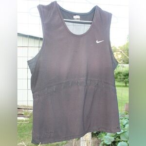Nike Black Sleeveless Sports Top